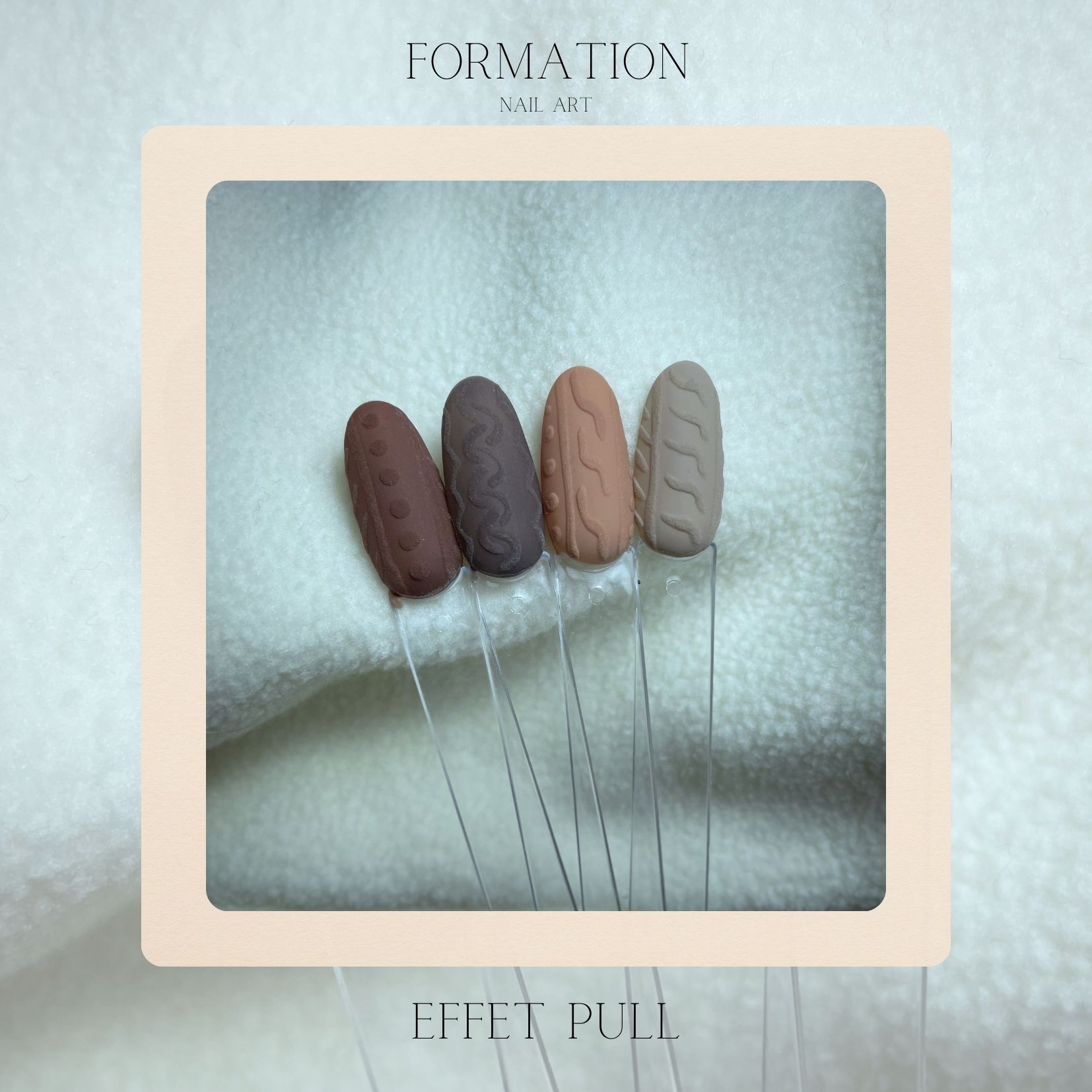 Formation Nails art effet pull